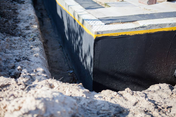 Residential Waterproofing installation at a Williamsport, MD home by SJ Waterproofing Pros